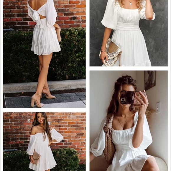 White dress - Picture 1 of 3